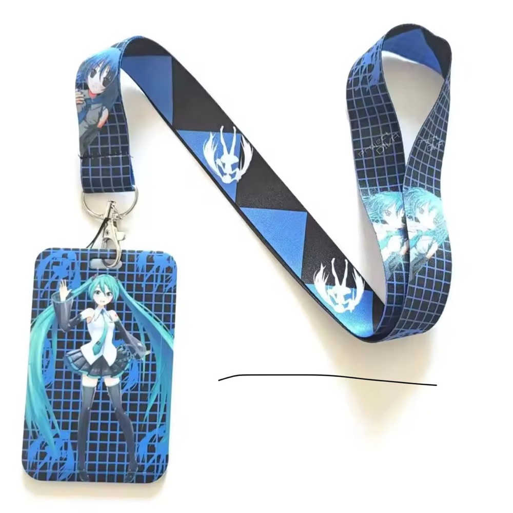 NEW Hatsune Miku Lanyard with ID Sleeve